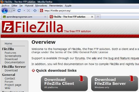instalar filezilla