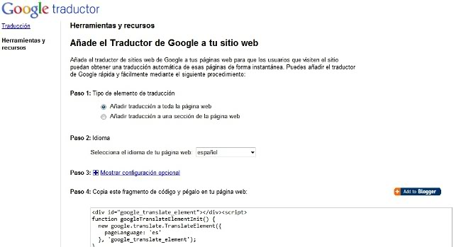 Cómo traducir automáticamente páginas web usando la herramienta de  traducción de Google.
